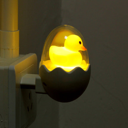 Gelbes LED Enten-Nachtlicht mit Fernbedienung