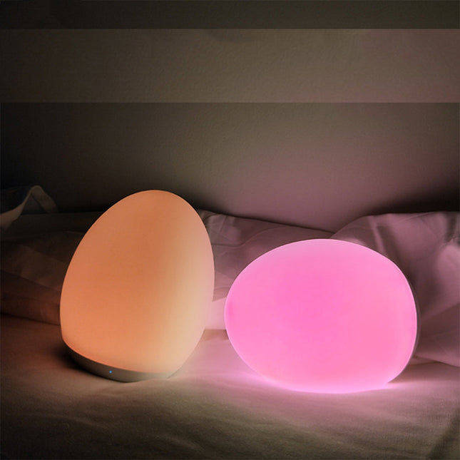 Wiederaufladbares LED Nachtlicht in Eiform