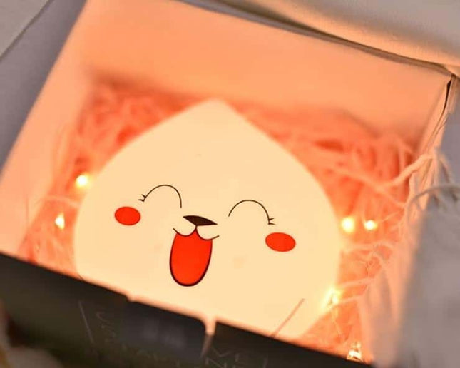 Fröhliches Tropfen Nachtlicht mit Touch