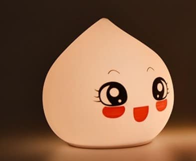 Niedliches Tropfen Nachtlicht aus Silikon