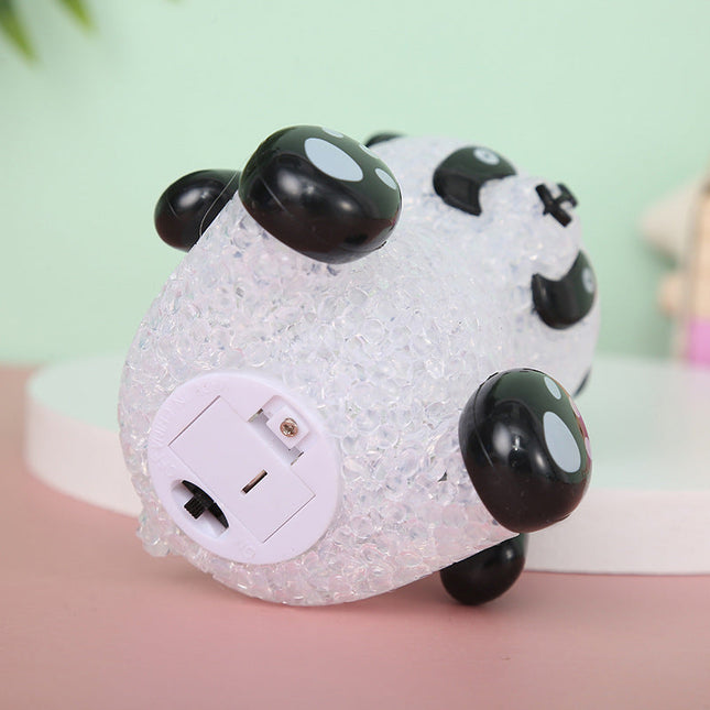 Glitzernder Panda Bär LED Nachtlicht