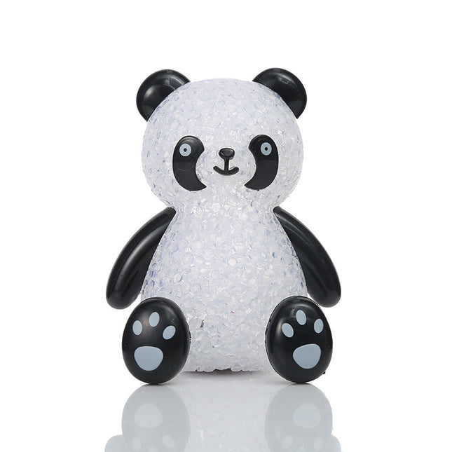 Glitzernder Panda Bär LED Nachtlicht