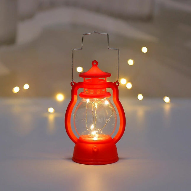 Retro LED Sturmlaterne als Deko Lampe