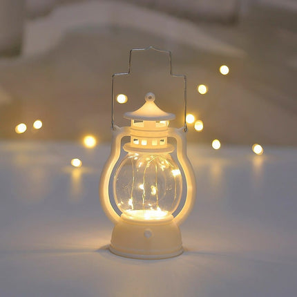 Retro LED Sturmlaterne als Deko Lampe
