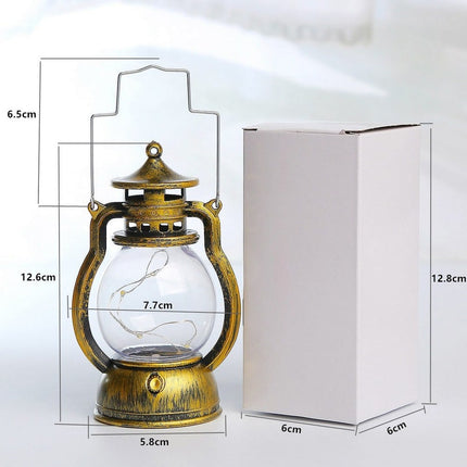 Retro LED Sturmlaterne als Deko Lampe