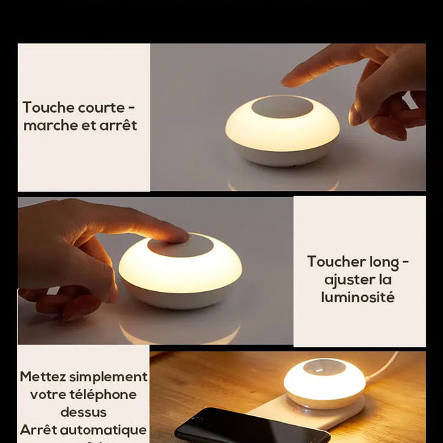 Tragbares LED Nachtlicht mit Touch Sensor
