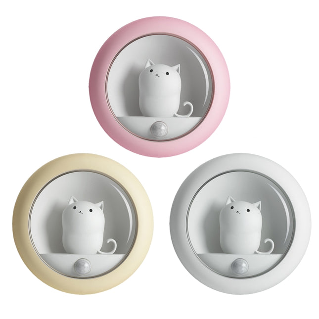LED Nachtlicht Katze mit Bewegungsmelder