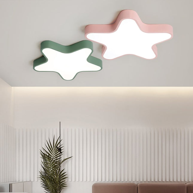 LED Deckenlampe Stern für Kinderzimmer Design