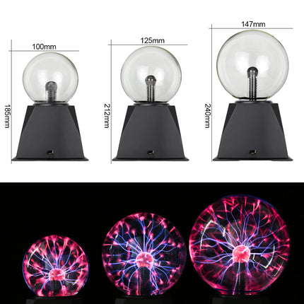 Magische Plasma Kugel Lampe Tischdeko