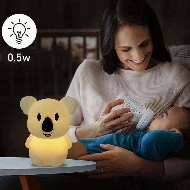 Süßes Koala Nachtlicht aus Silikon