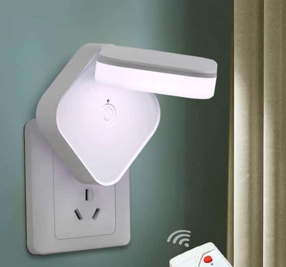 Steckdosen Nachtlicht mit Fernbedienung dimmbar