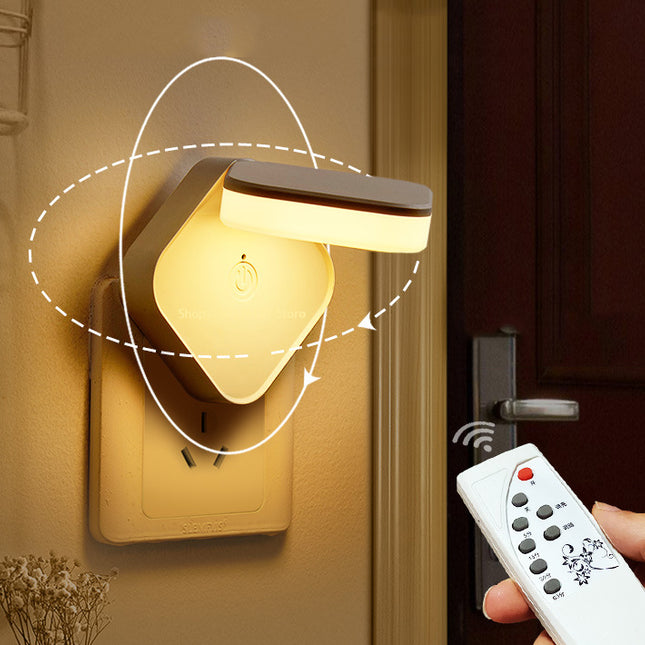 Steckdosen Nachtlicht mit Fernbedienung dimmbar