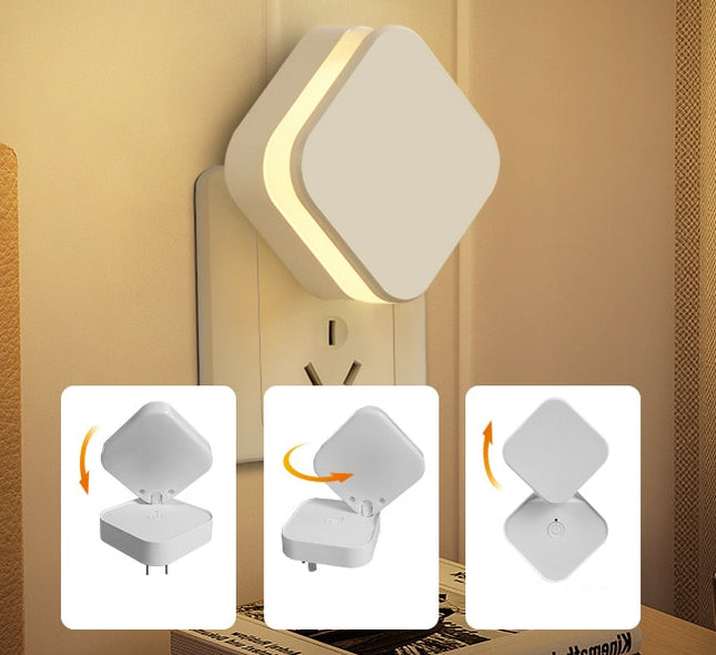 Steckdosen Nachtlicht mit Fernbedienung dimmbar