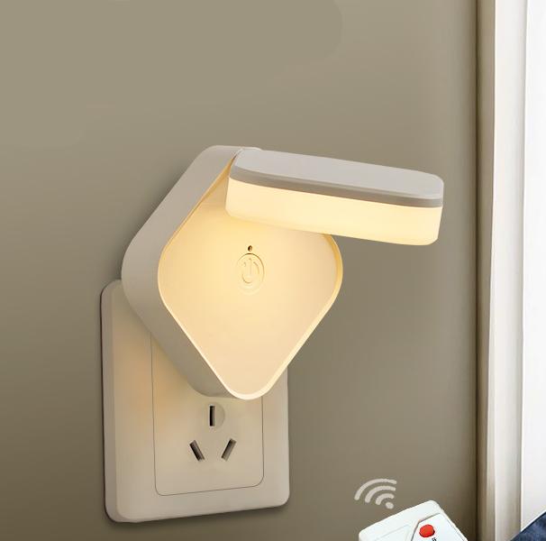 Steckdosen Nachtlicht mit Fernbedienung dimmbar