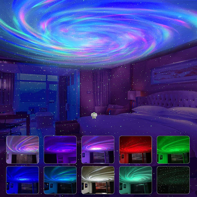 Galaxie Projektor Nachtlicht mit Bluetooth