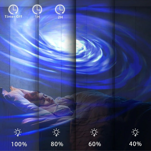 Galaxie Projektor Nachtlicht mit Bluetooth