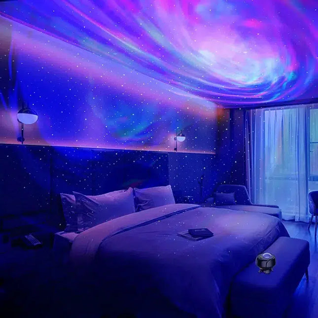 Galaxie Projektor Nachtlicht mit Bluetooth