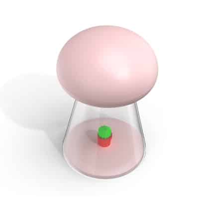 Musik Nachtlicht Pilz mit Touch Steuerung