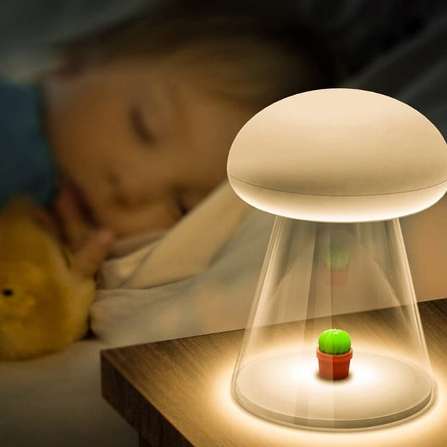 Musik Nachtlicht Pilz mit Touch Steuerung
