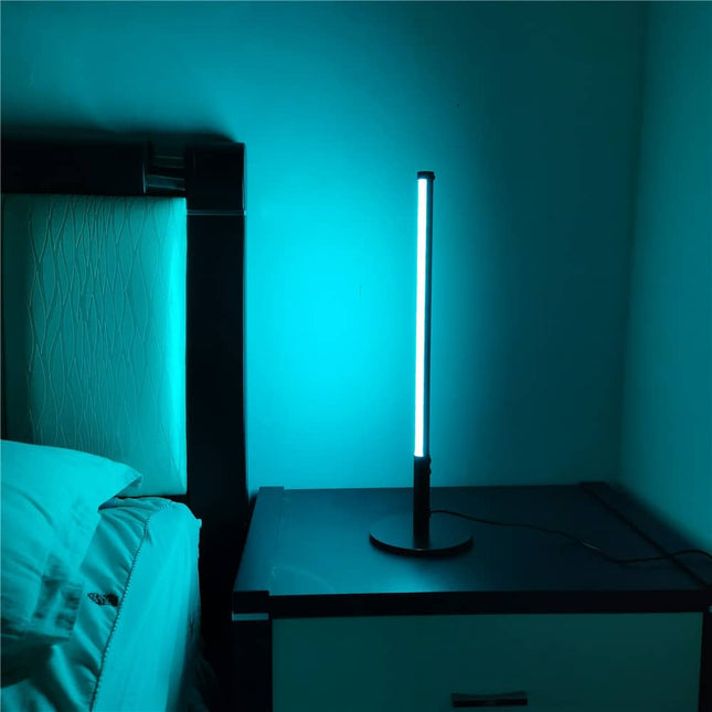 Farbige LED Stablampe mit Fernbedienung