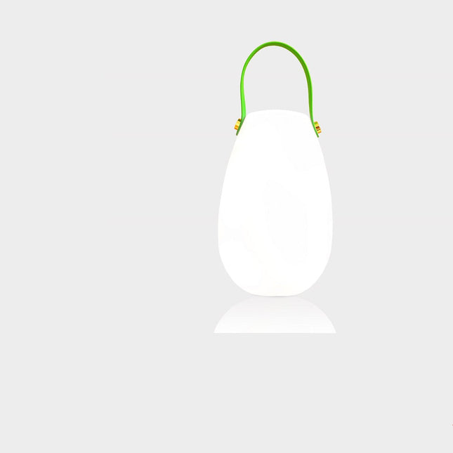 Tragbare LED Laterne in Eiform USB