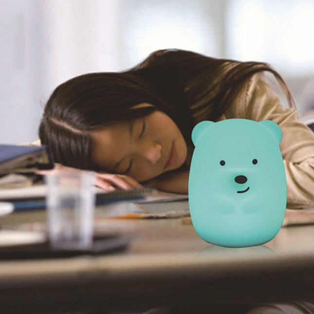 Bär Silikon Nachtlicht mit Fernbedienung