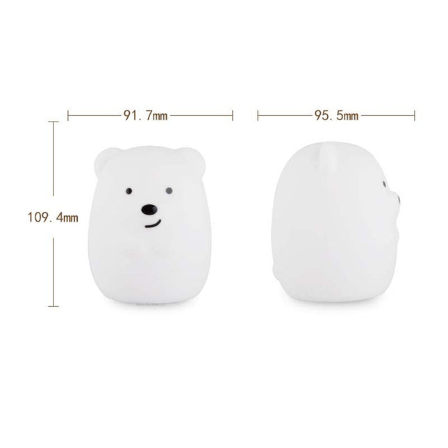 Bär Silikon Nachtlicht mit Fernbedienung