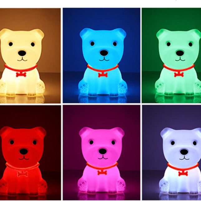 Baby Welpen Nachtlicht mit Fernbedienung