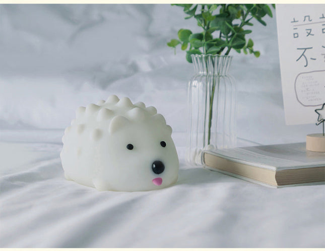 Aufladbares Igel Nachtlicht Silikon für Babys