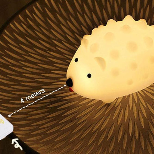 Aufladbares Igel Nachtlicht Silikon für Babys