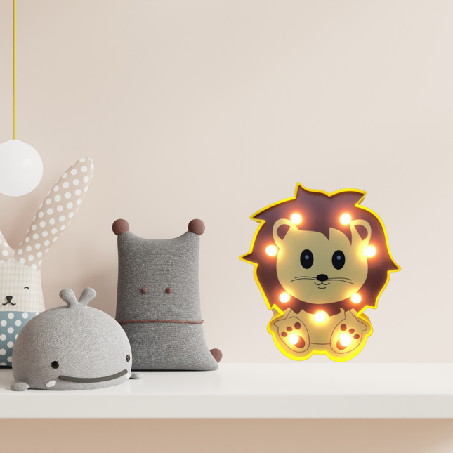 Kleiner Löwe Wandlampe für Kinderzimmer