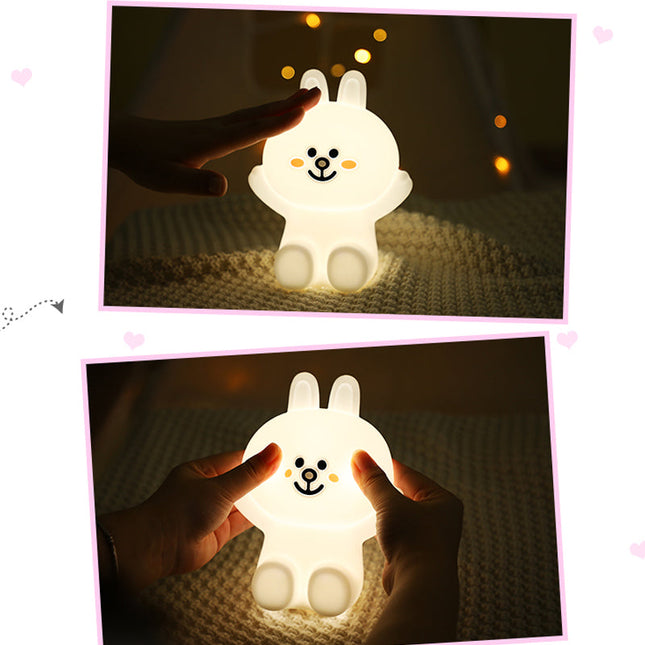 Baby Hase Nachtlicht aus Silikon