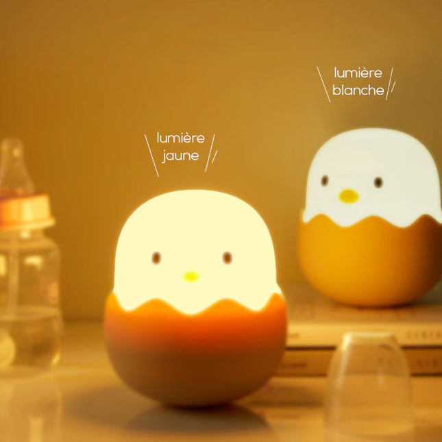 Küken Nachtlicht aus Silikon für Kinder