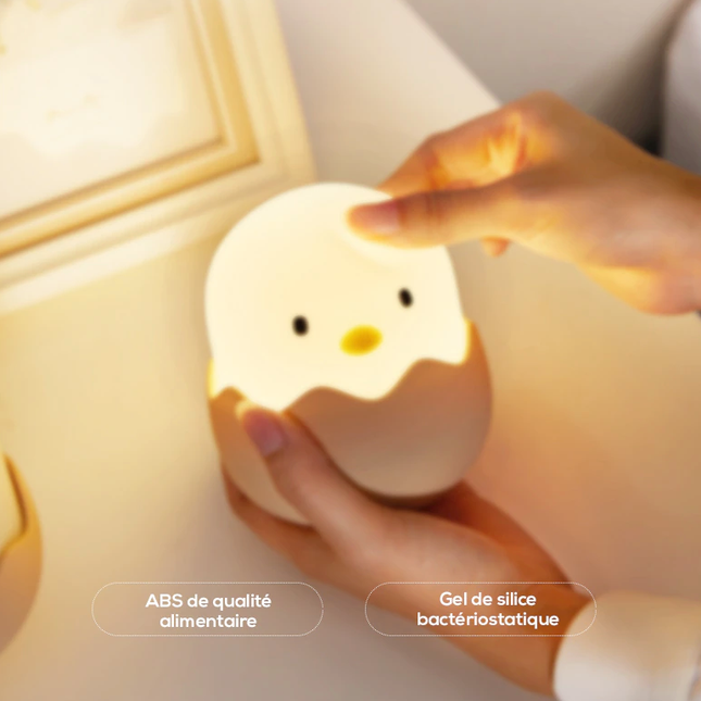 Küken Nachtlicht aus Silikon für Kinder