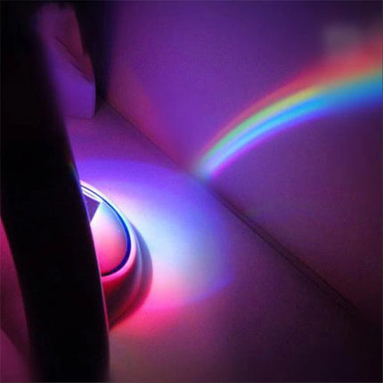 Nachtlicht Projektor mit Regenbogen Effekt