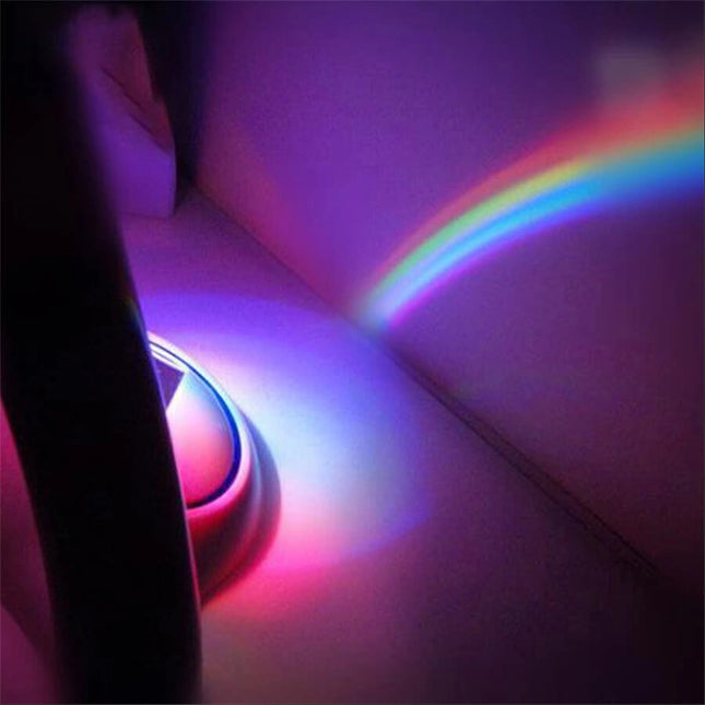 Nachtlicht Projektor mit Regenbogen Effekt