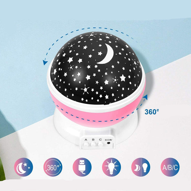 LED Sternenhimmel Projektor als Nachtlicht