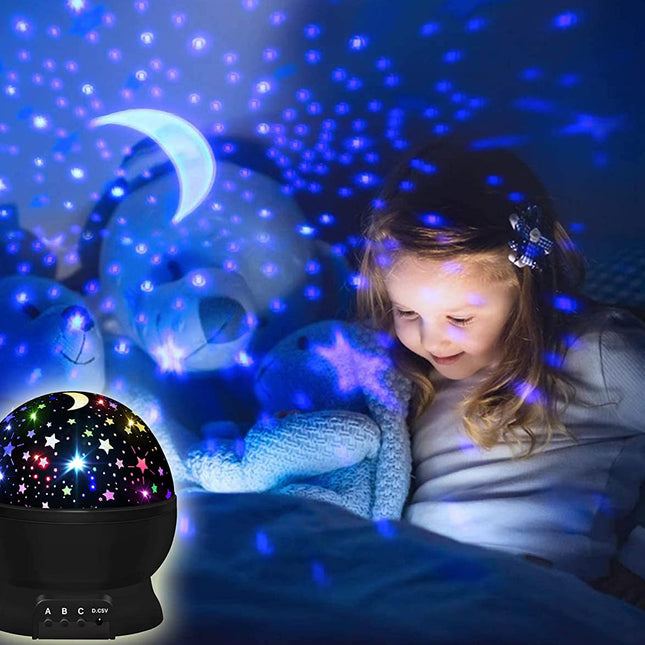 LED Sternenhimmel Projektor als Nachtlicht