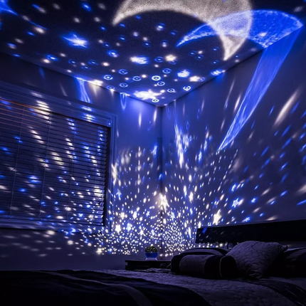 LED Sternenhimmel Projektor als Nachtlicht
