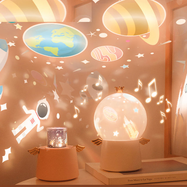 Musikalischer Sternenhimmel Projektor für Kinderzimmer