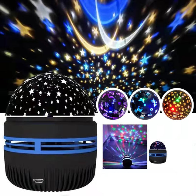 LED Sternenhimmel Projektor Nachtlicht rotierend