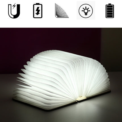 Faltbare LED Buchlampe wiederaufladbar USB