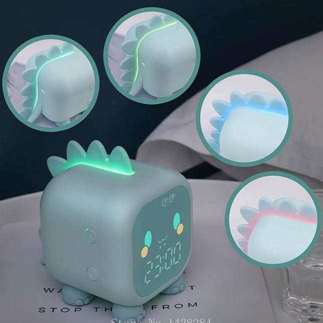 Dinosaurier Kinderwecker mit Nachtlicht Funktion