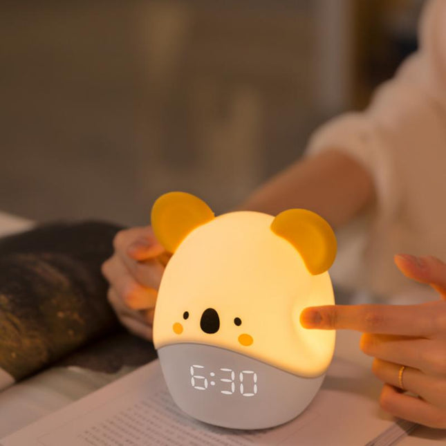 Digitaler Koala Wecker mit Nachtlicht