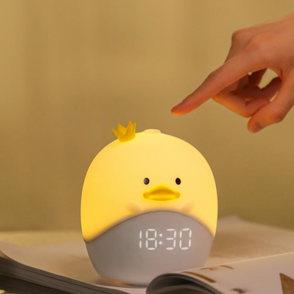 Digitaler Kinderwecker Küken mit Nachtlicht