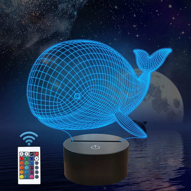 3D Wal Illusion Nachtlicht für Kinder