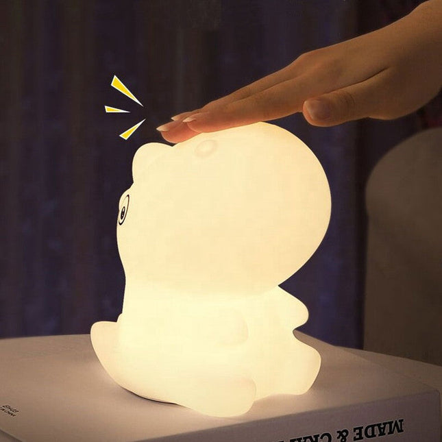 Baby Dino Nachtlicht aus Silikon